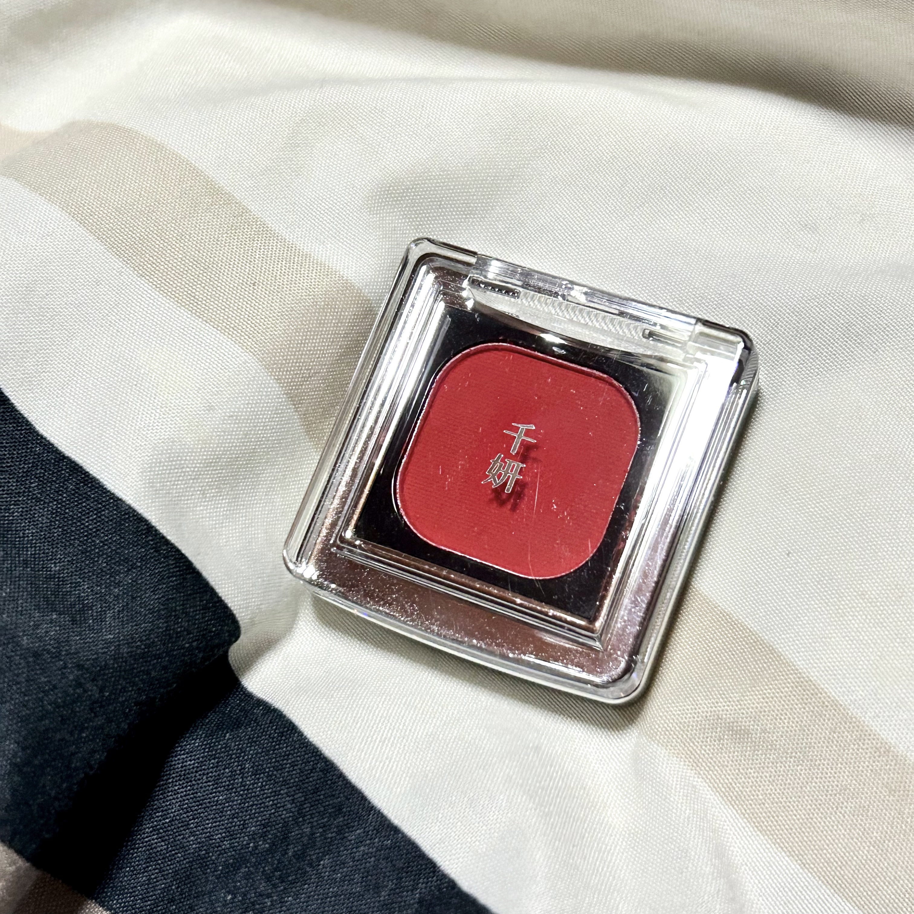 Sサイズアイシャドウブロック マグネット式カスタムパレット/CHEERYEP/単色アイシャドウを使ったクチコミ（1枚目）