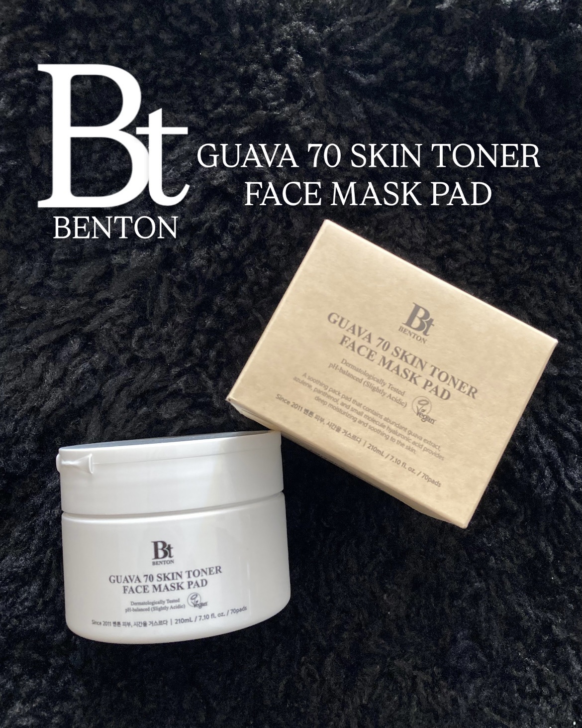 グアバ 70スキントナーパッド /BENTON/トナーパッドを使ったクチコミ（1枚目）