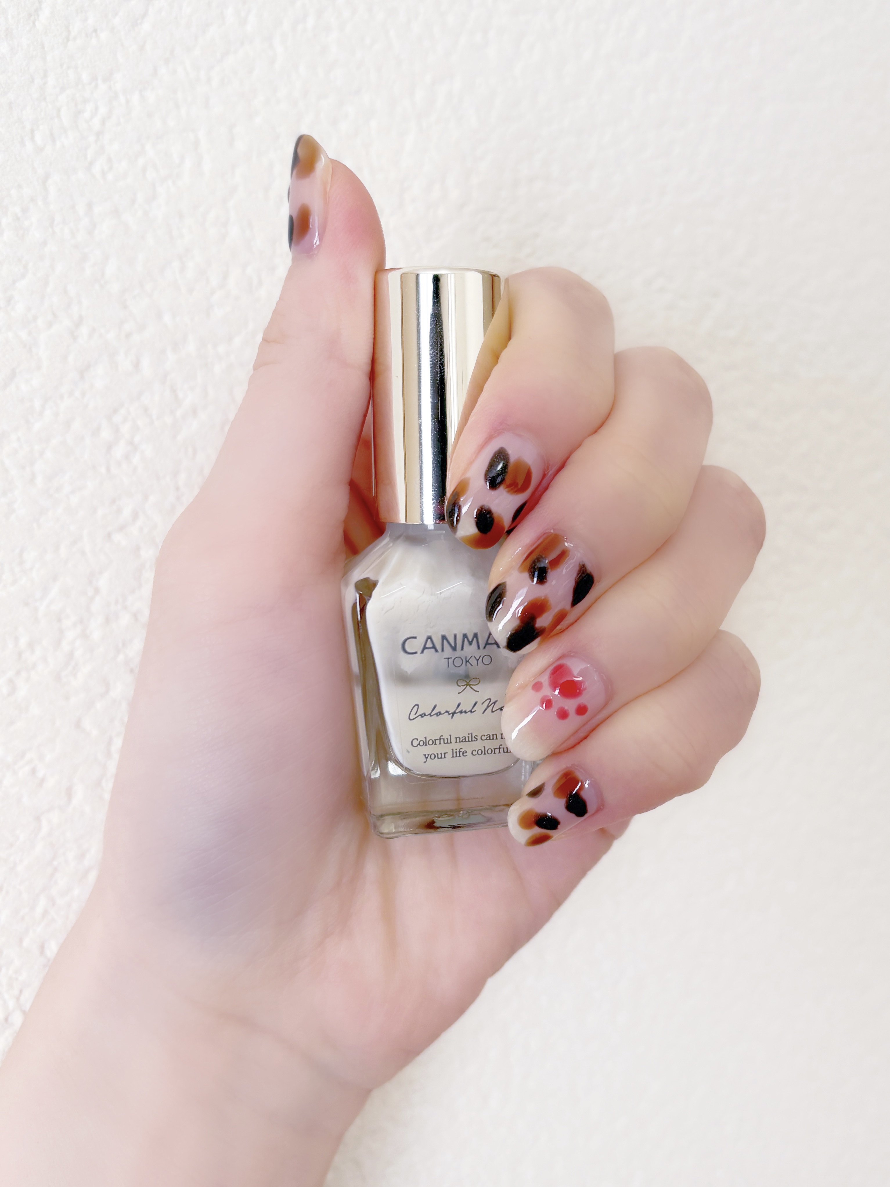 カラフルネイルズ/キャンメイク/マニキュアを使ったクチコミ（3枚目）