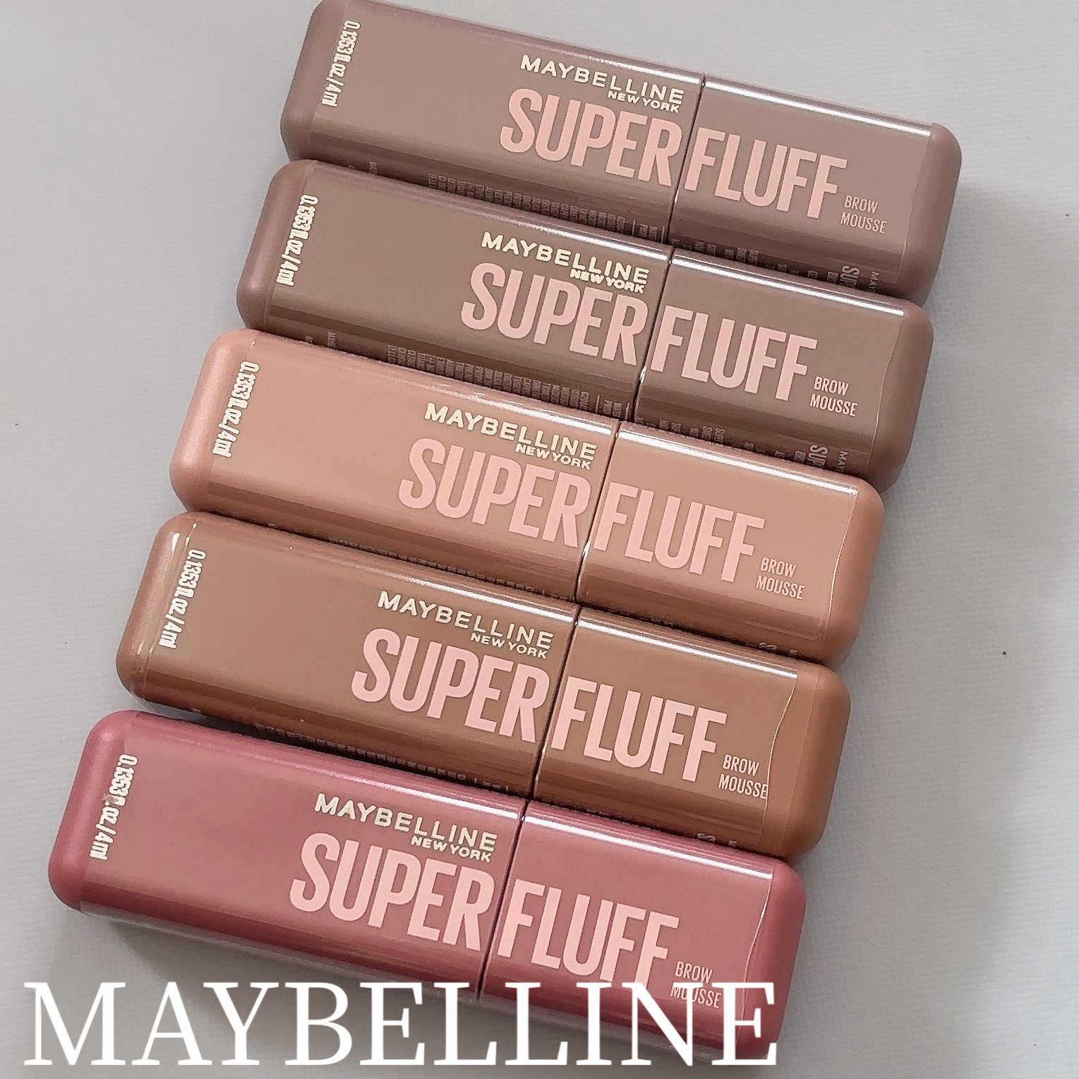 ＳＰ フラッフ ブロウ ムース/MAYBELLINE NEW YORK/眉マスカラを使ったクチコミ（1枚目）