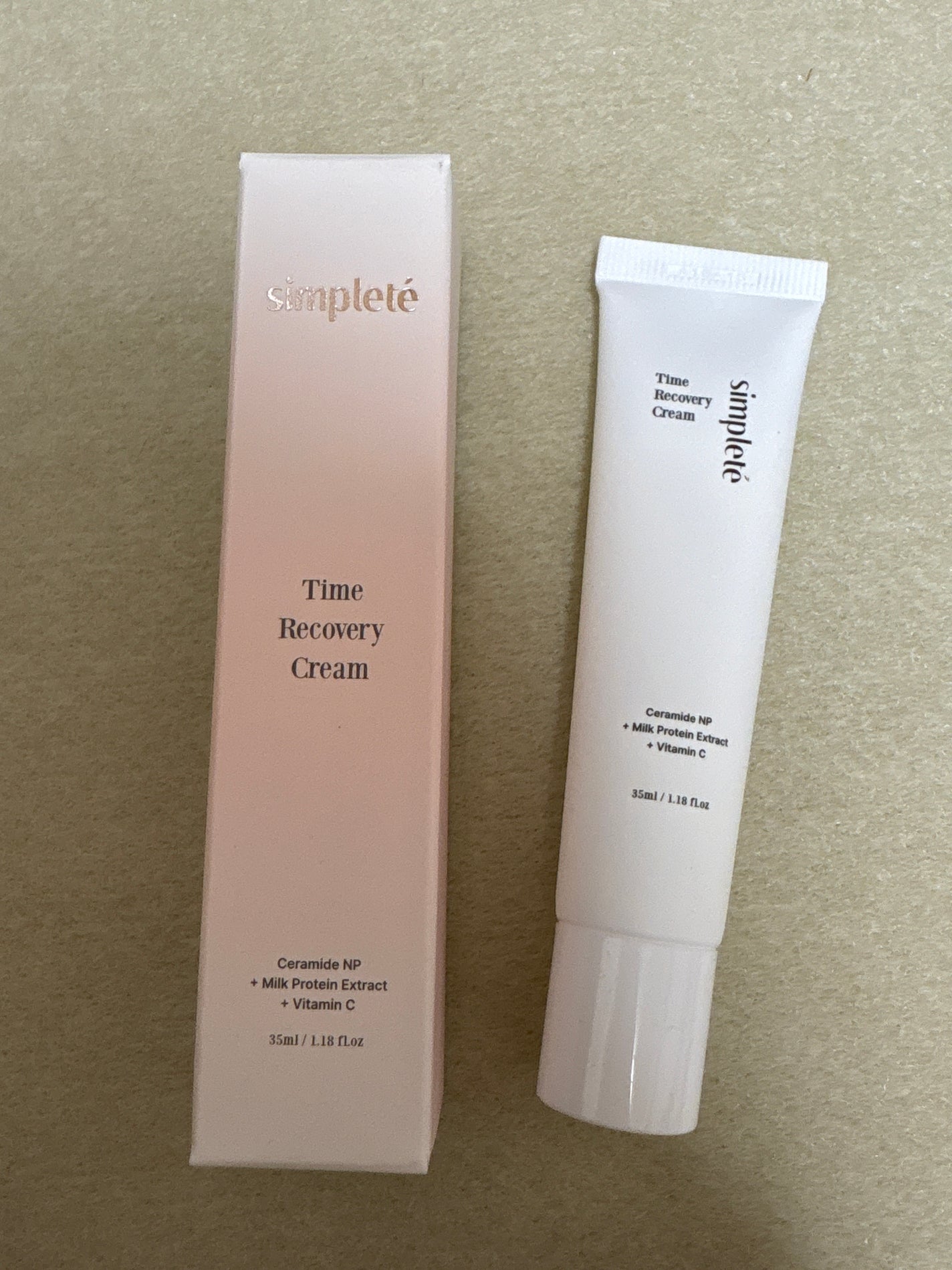 タイムリカバリークリーム/Simplete/フェイスクリームを使ったクチコミ(1枚目)