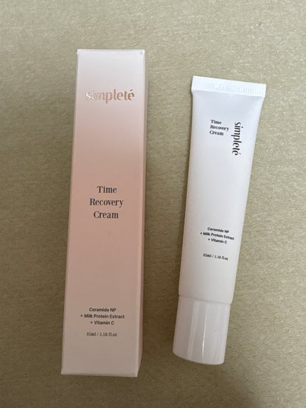 タイムリカバリークリーム/Simplete/フェイスクリームを使ったクチコミ(1枚目)