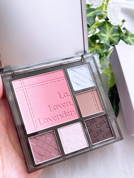 フルメイクアイシャドウパレット LA ミルキータロイモパープル/CZEL/アイシャドウパレットの画像