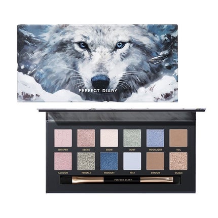 エクスプローラ12色 動物アイシャドウパレット/PERFECT DIARY/アイシャドウパレットを使ったクチコミ(1枚目)