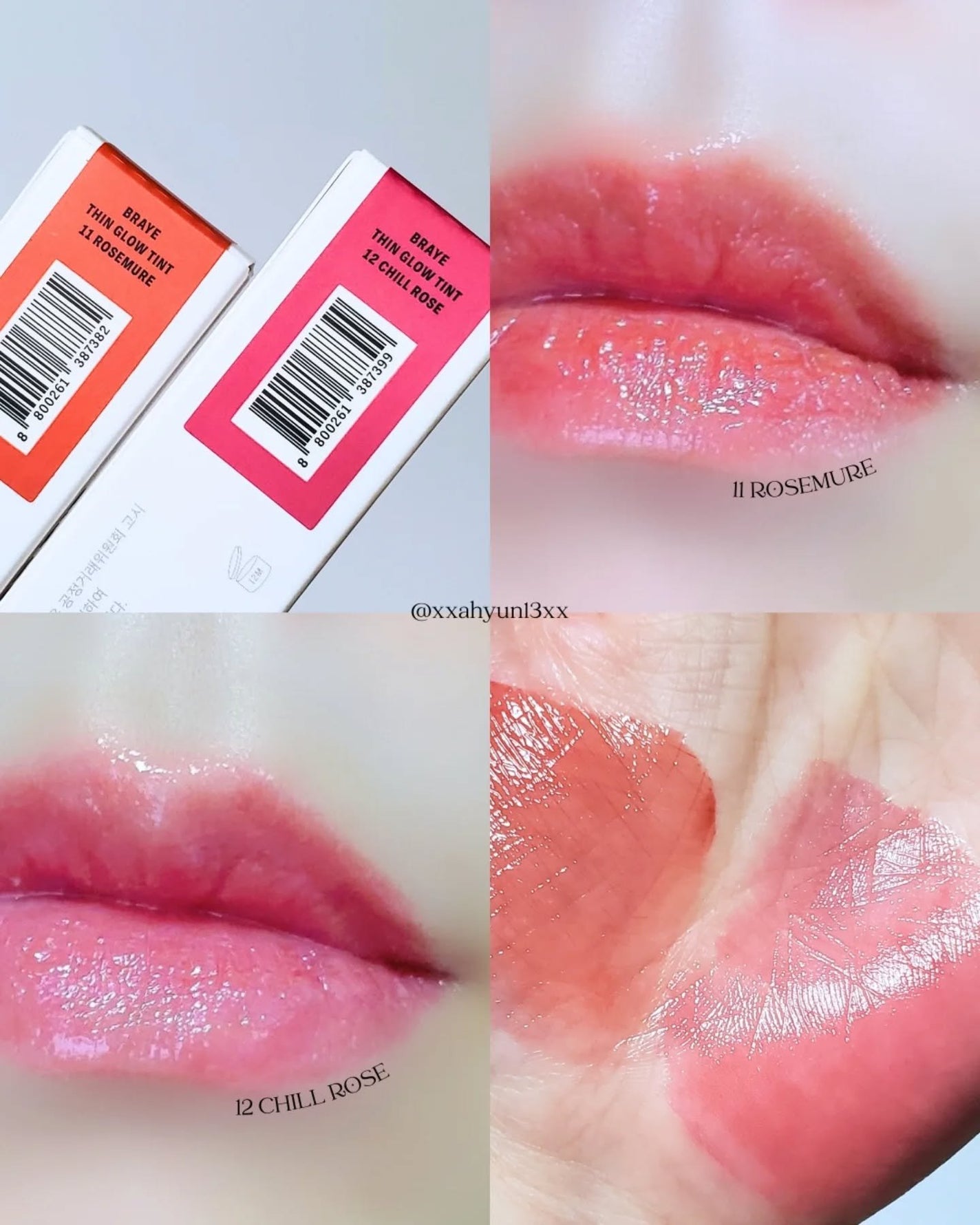 THIN GLOW TINT/BRAYE/口紅を使ったクチコミ(4枚目)