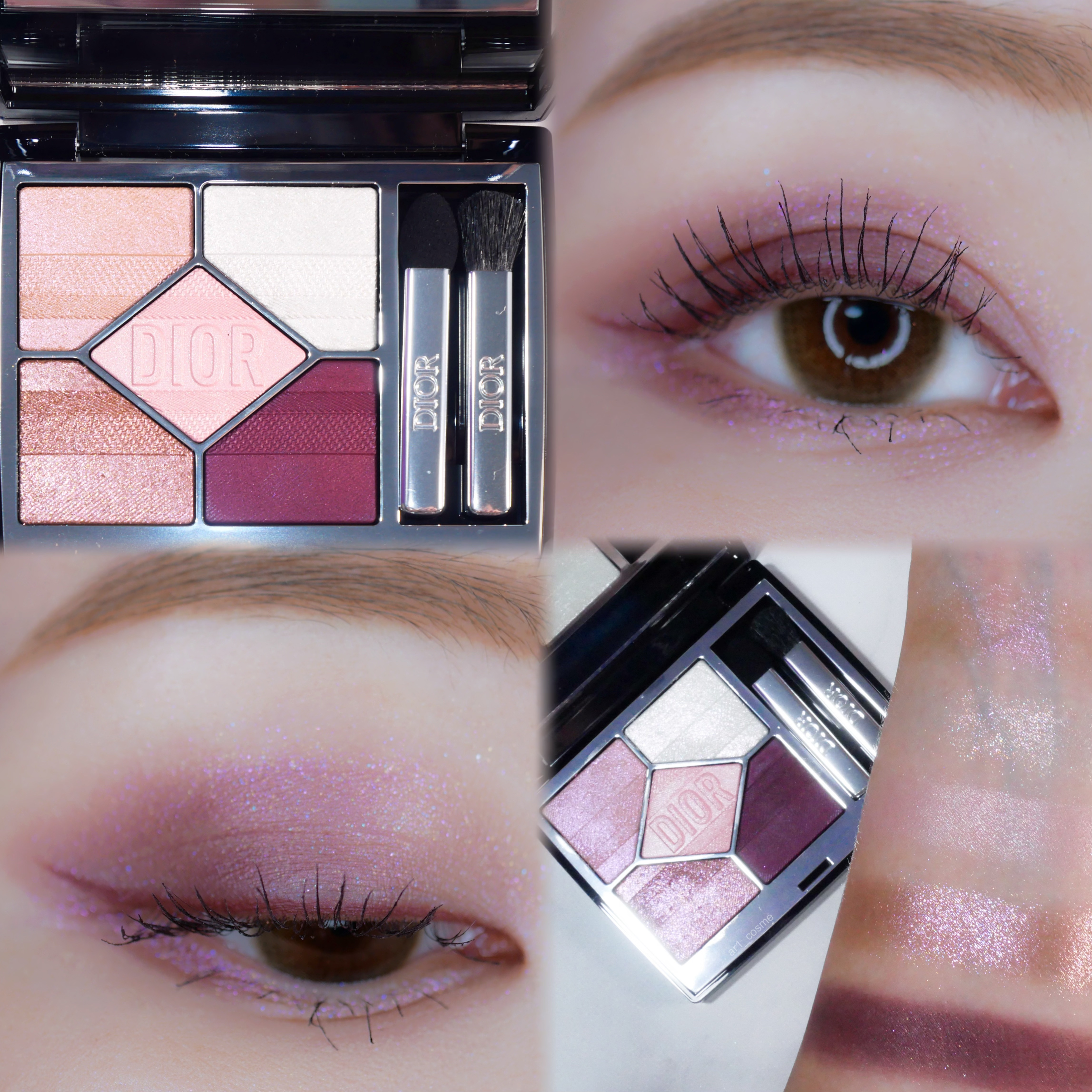 Dior Plan de Paris 2024
Champs-Élysées Eyeshadow Palette

久々にシャンゼリゼを使った🩷

キャンメイク クリーミータッチライナー
フォギープラム
アイシャドウの色と合ってるよね😆