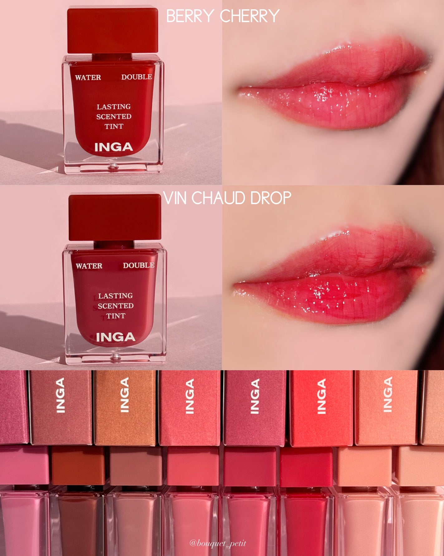 ウォーターダブルラスティングセンティッドティント/INGA/リップティントを使ったクチコミ(7枚目)