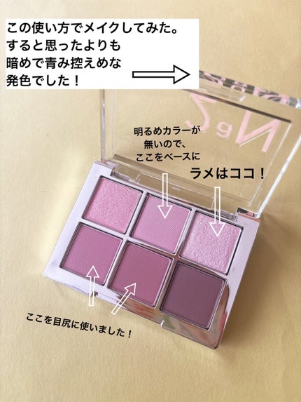 ベターミーアイパレット/2aN/マルチパレットを使ったクチコミ(3枚目)