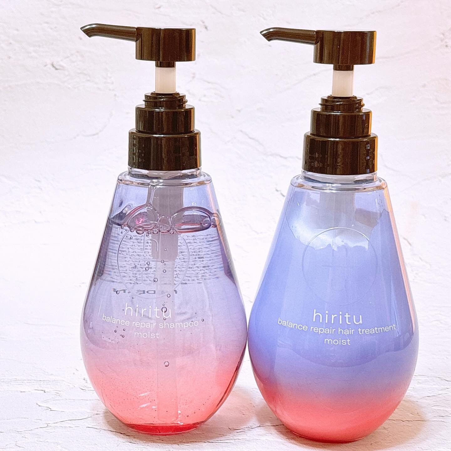 バランスリペア シャンプー/ヘアトリートメント モイスト/hiritu/市販シャンプーを使ったクチコミ（1枚目）