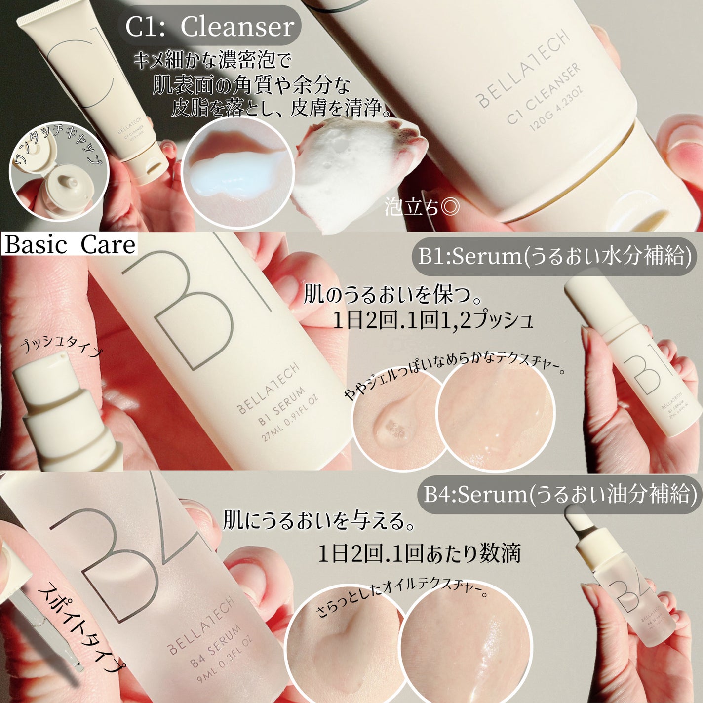 BASIC CARE/BELLATECH/美容液を使ったクチコミ(3枚目)