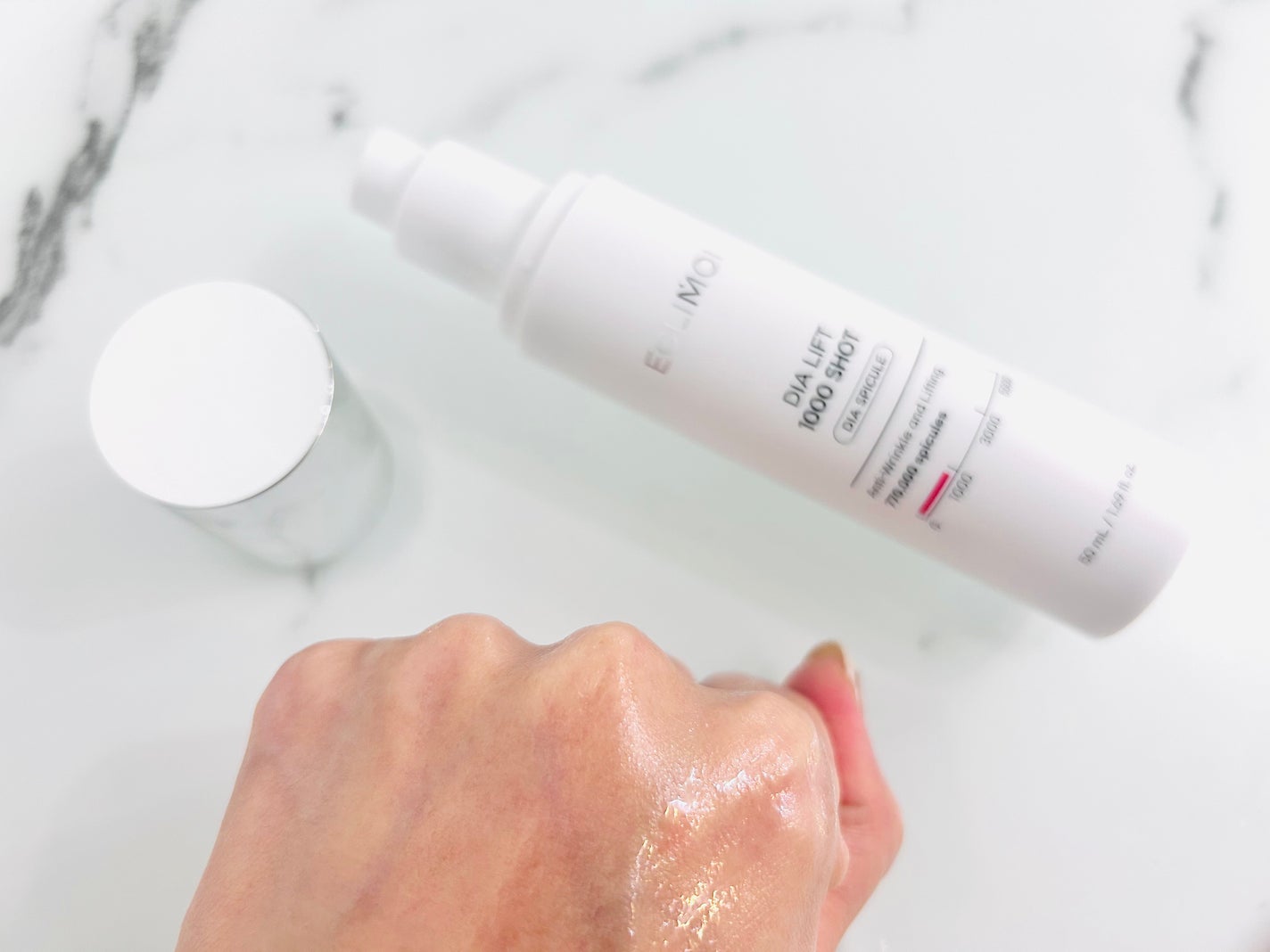 ダイヤリフト1000 SHOT/ECLIMOI/ブースター・導入液を使ったクチコミ(3枚目)