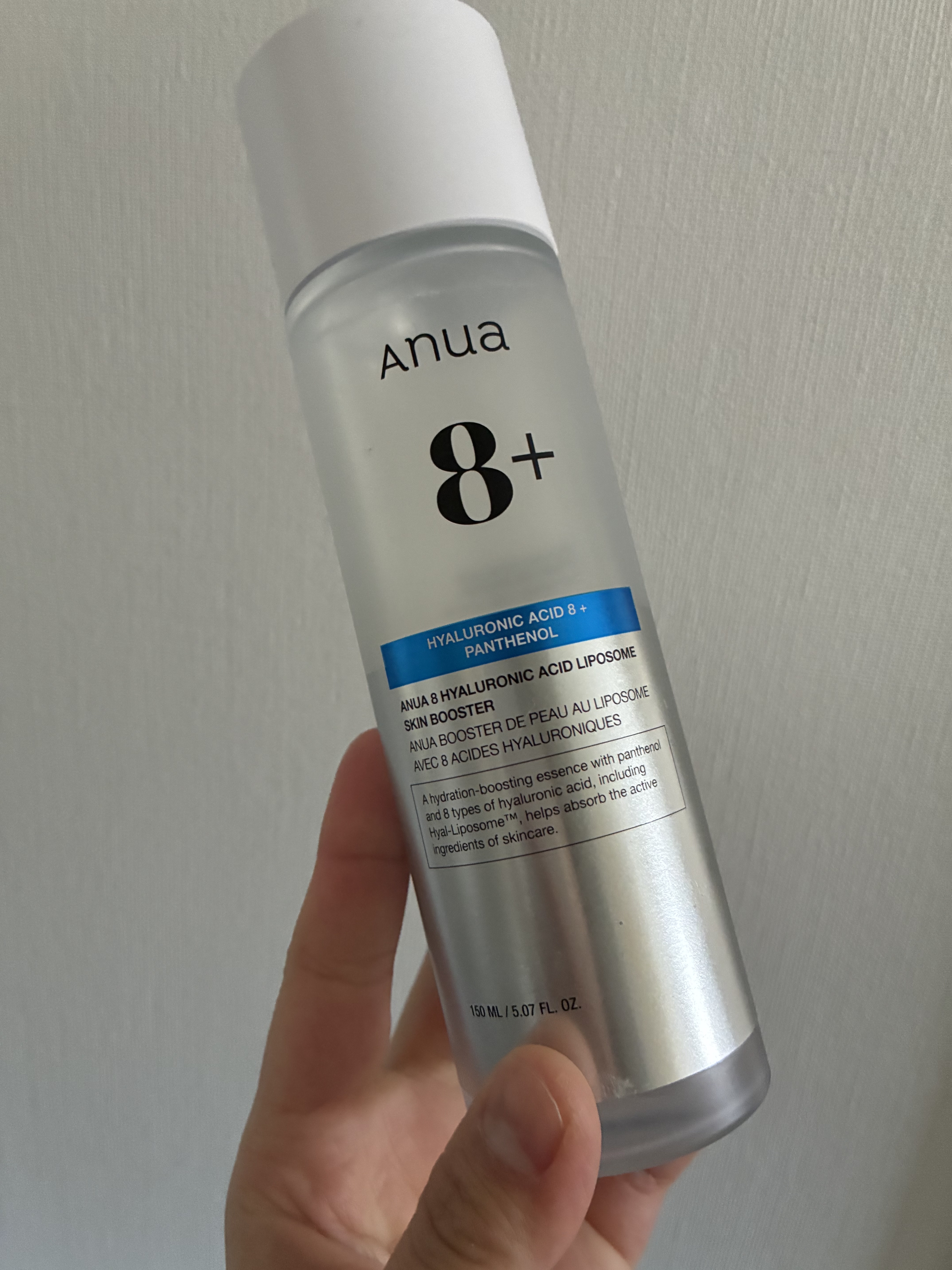 Anua 8ヒアルロン酸 リポソームスキンブースターのクチコミ「【使った商品】
Anua 8ヒアルロン酸 リポソームスキンブースター

【商品の特徴】
Anu.....」（1枚目）