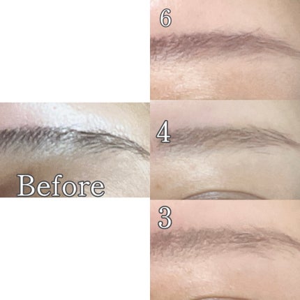 SP フラッフ ブロウ ムース/MAYBELLINE NEW YORK/眉マスカラを使ったクチコミ(3枚目)