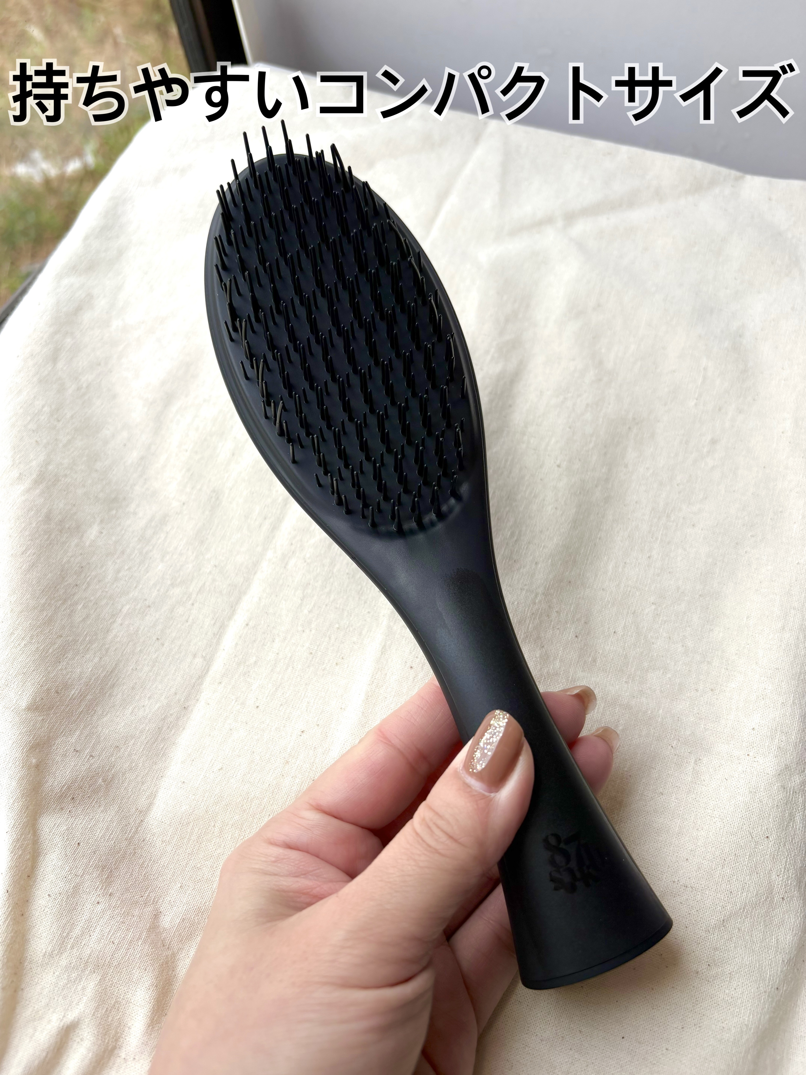 87saku ハナサク デタングリングブラシ/87saku/ヘアブラシを使ったクチコミ（2枚目）