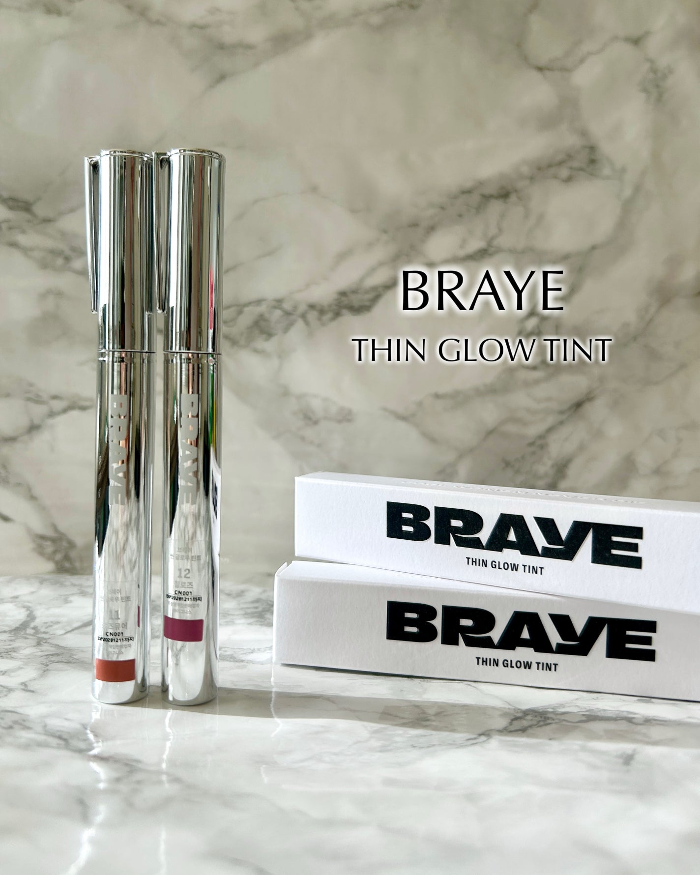 THIN GLOW TINT/BRAYE/口紅を使ったクチコミ(7枚目)