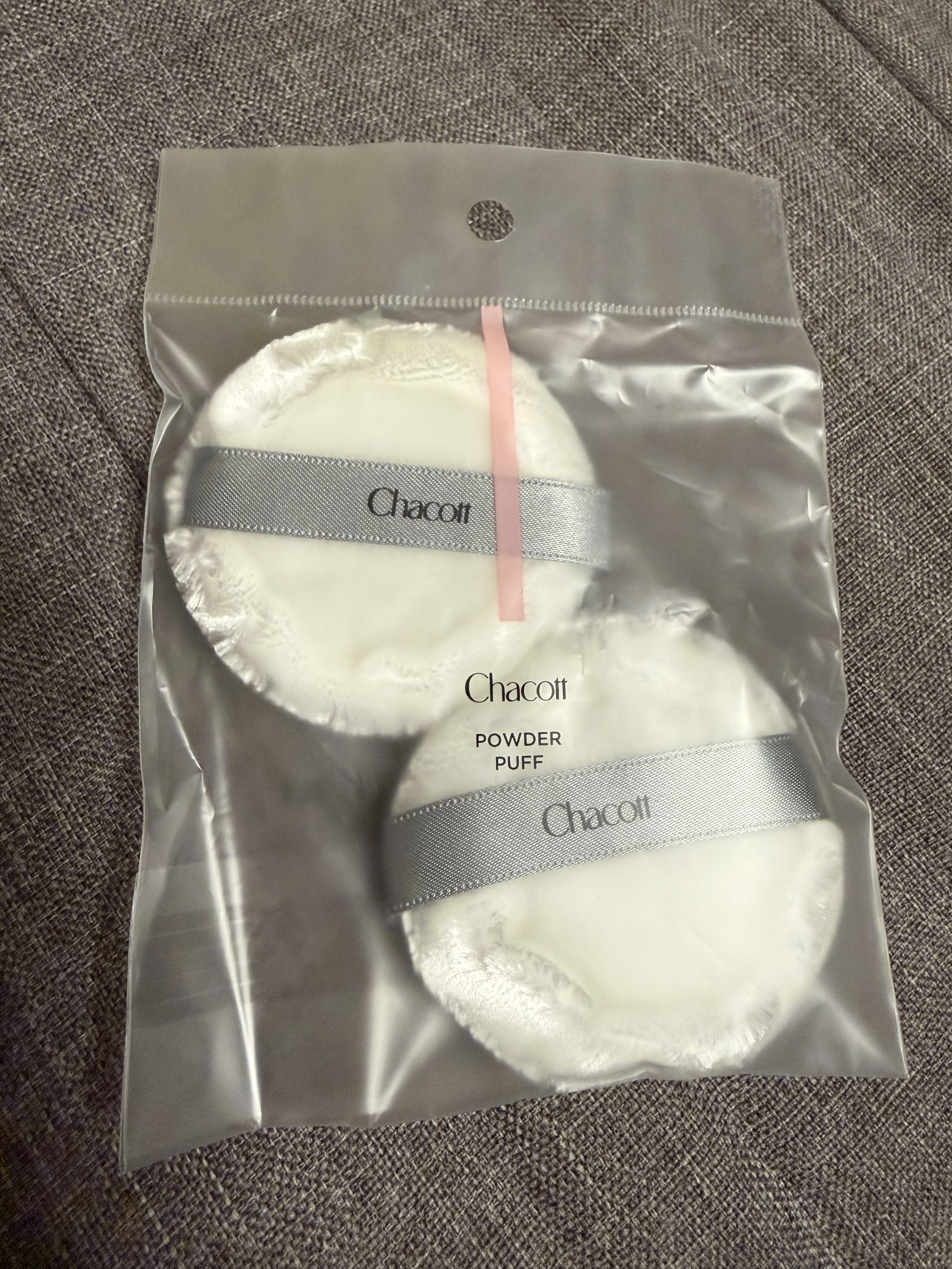 パウダーパフ(2ヶ入)/チャコット・コスメティクス/パフ・スポンジを使ったクチコミ（1枚目）