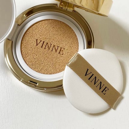 プレステージグロウスキンフィットクッション/VINNE /クッションファンデーションを使ったクチコミ(2枚目)