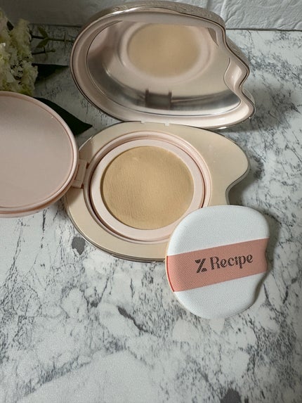 Xファイン サテンウェア メッシュクッション/%Recipe/クッションファンデーションを使ったクチコミ(3枚目)