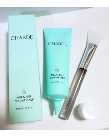 メラピールクリームマスク/CHARDE/ピーリングを使ったクチコミ(3枚目)
