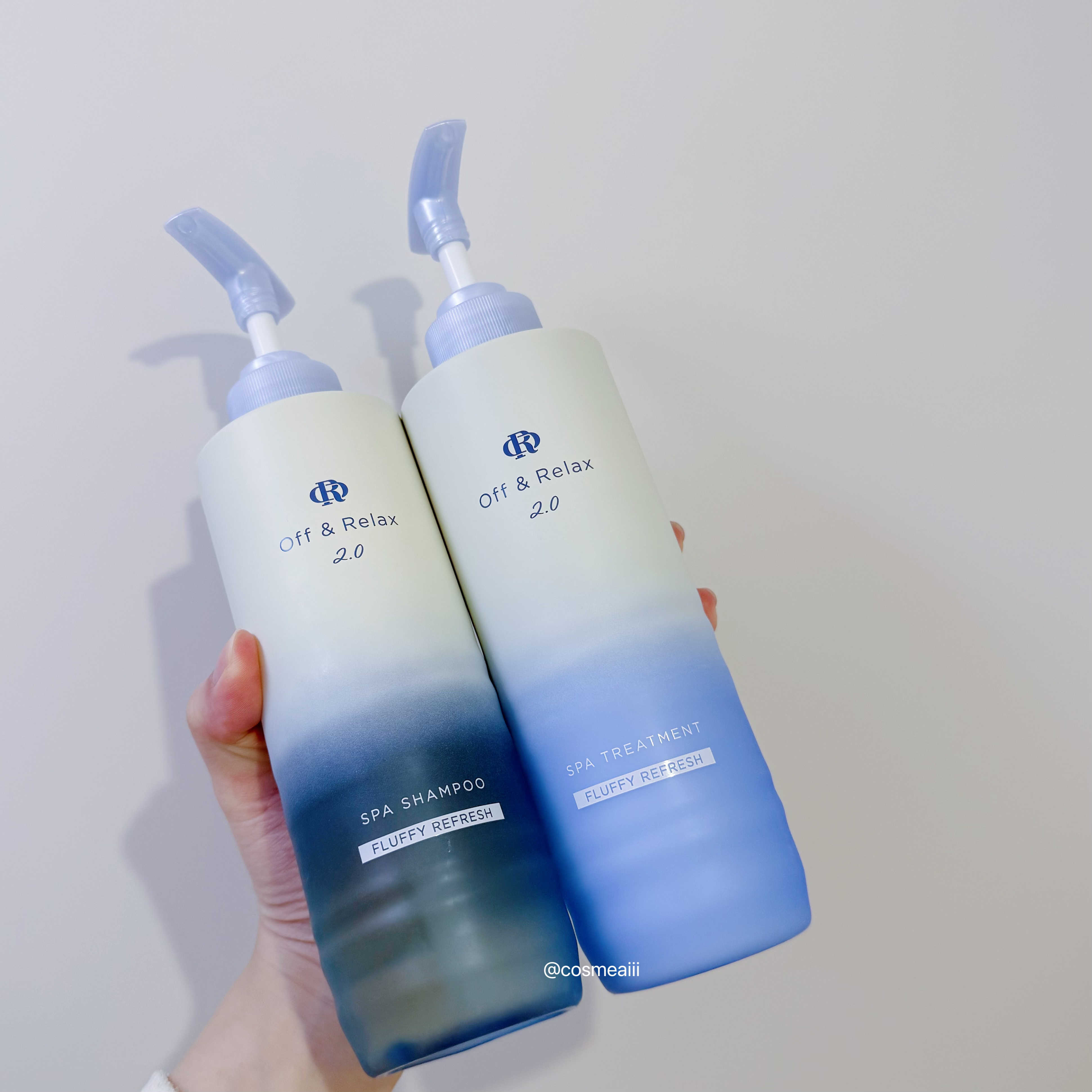 ＯＲ スパ・シャンプー フラッフィーリフレッシュ／トリートメント フラッフィーリフレッシュ/Off&Relax/市販シャンプーを使ったクチコミ（2枚目）