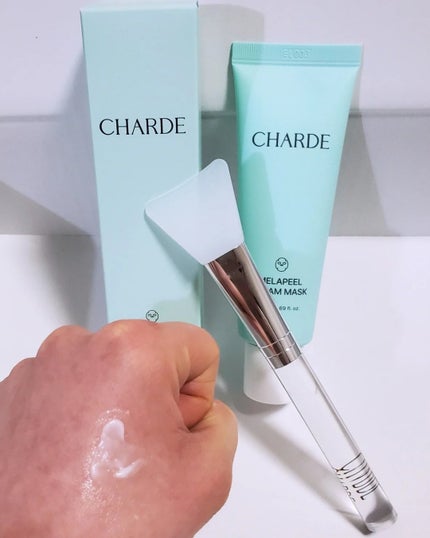 メラピールクリームマスク/CHARDE/ピーリングを使ったクチコミ(1枚目)