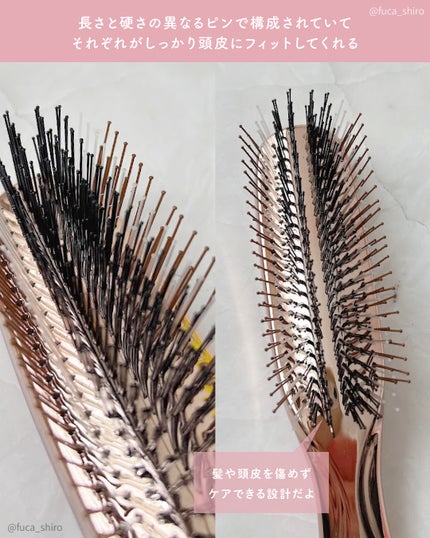 リノン スカルプケアブラシ/Linon/スカルプブラシを使ったクチコミ(4枚目)