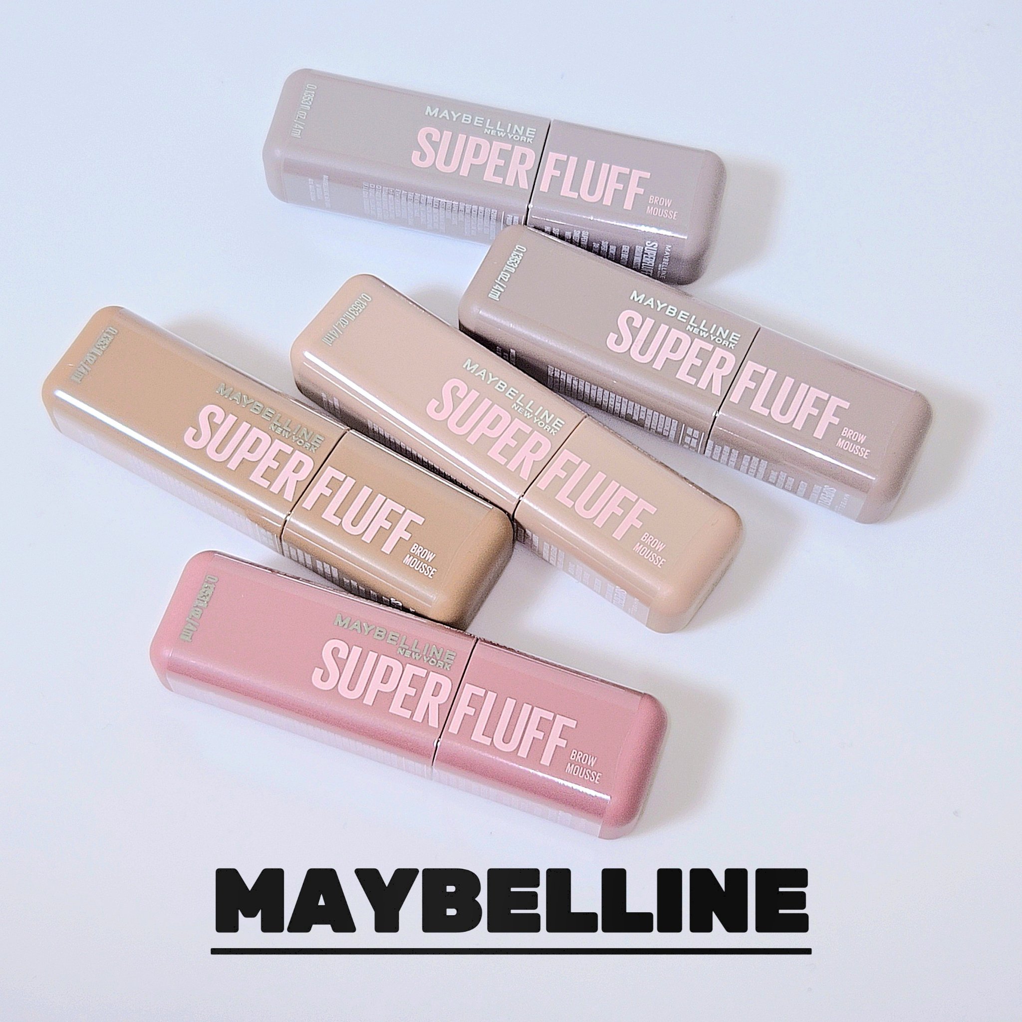 ＳＰ フラッフ ブロウ ムース/MAYBELLINE NEW YORK/眉マスカラを使ったクチコミ（1枚目）