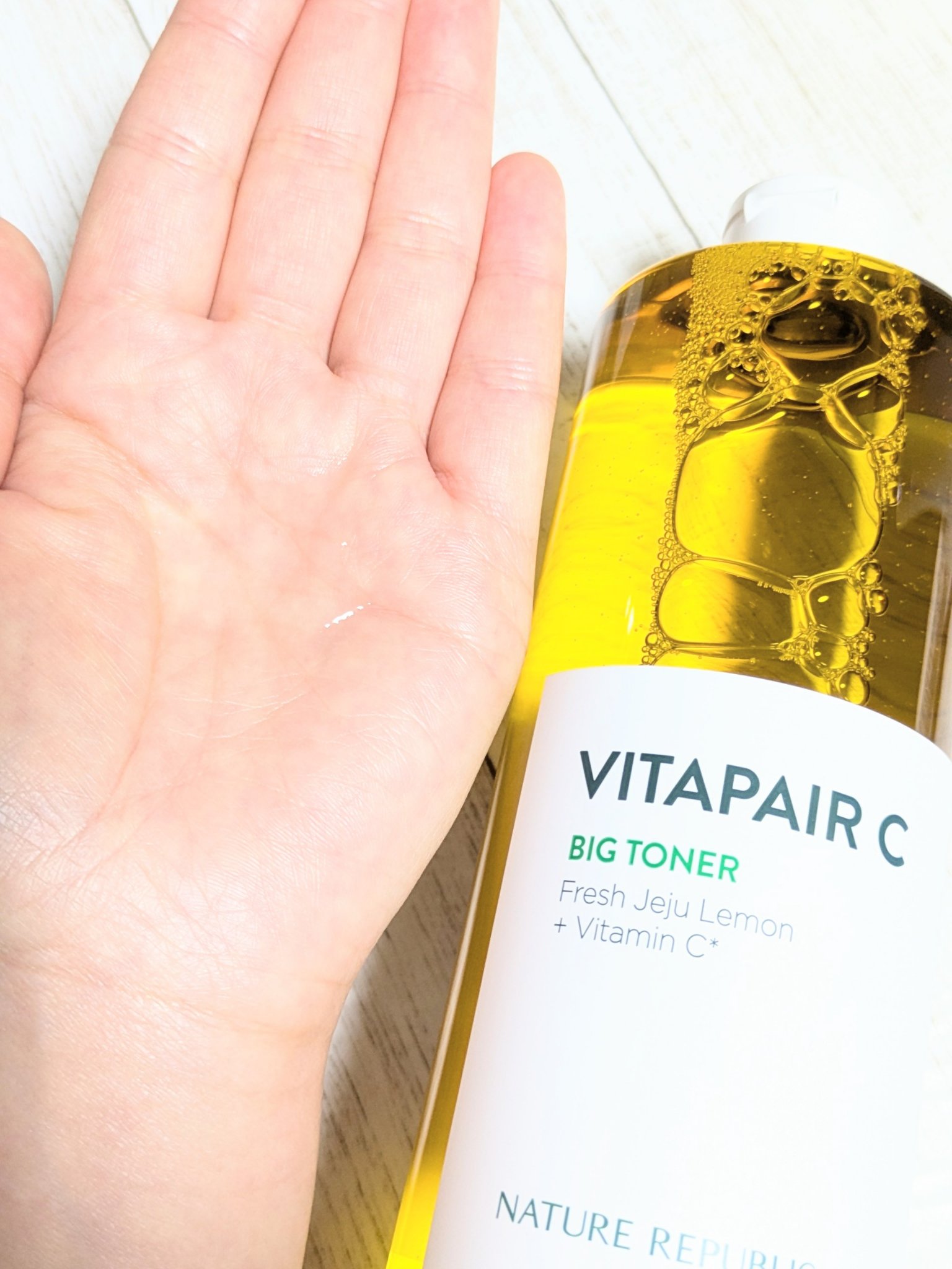 ビタペアCビッグトナー/ネイチャーリパブリック/化粧水を使ったクチコミ（2枚目）