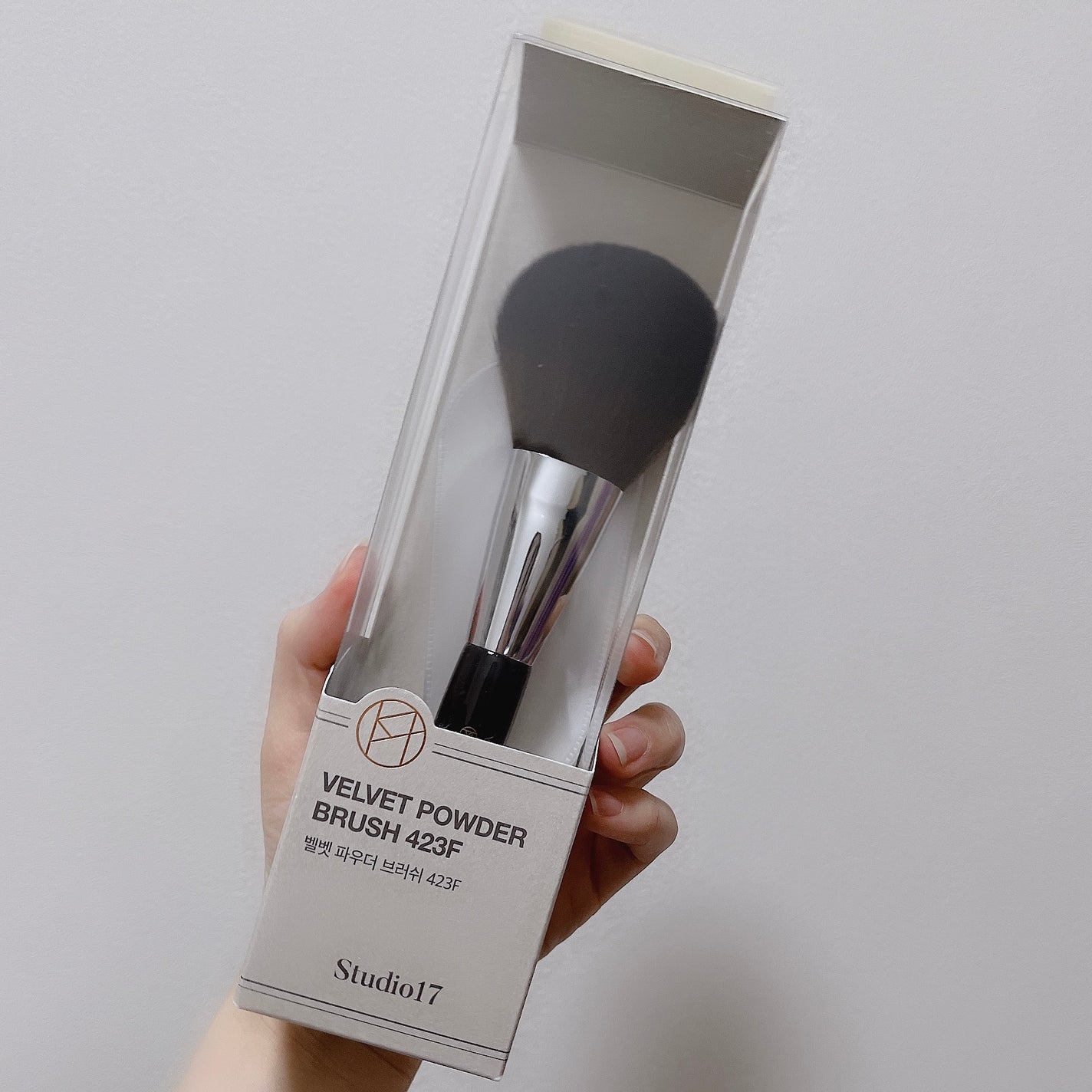 VELVET POWDER BRUSH 423F/Studio17/メイクブラシを使ったクチコミ(2枚目)