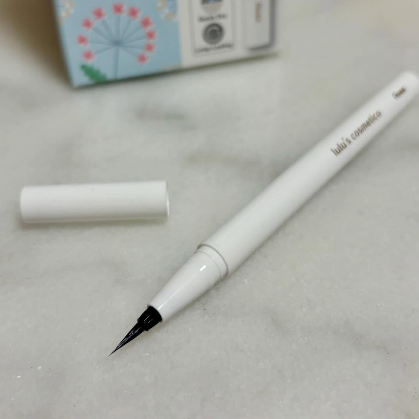 リキッドアイライナー/ルルズコスメティコ/リキッドアイライナーを使ったクチコミ（2枚目）