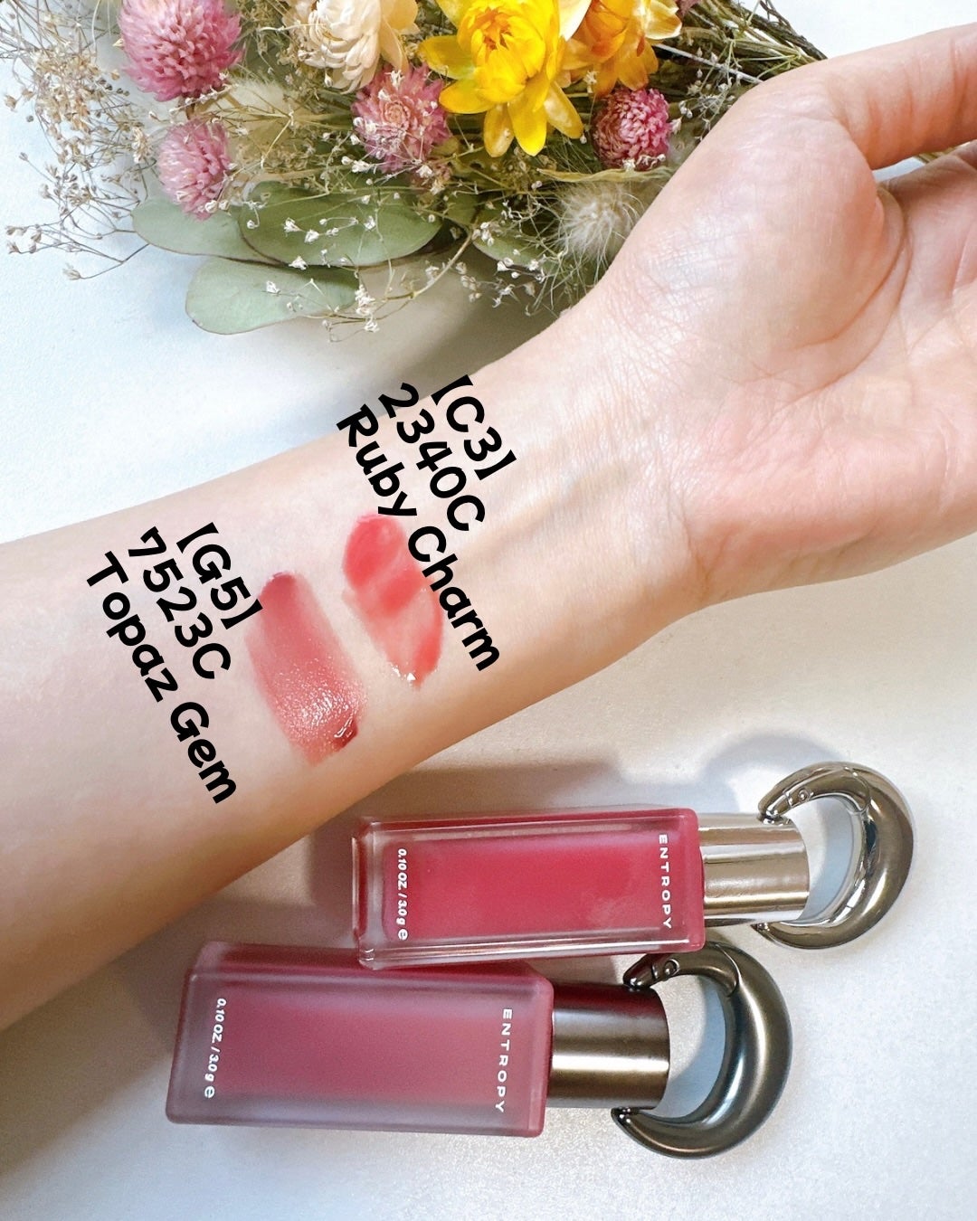 エントロピー チャームティント ベースブラリー/ENTROPY/リップティントを使ったクチコミ(2枚目)