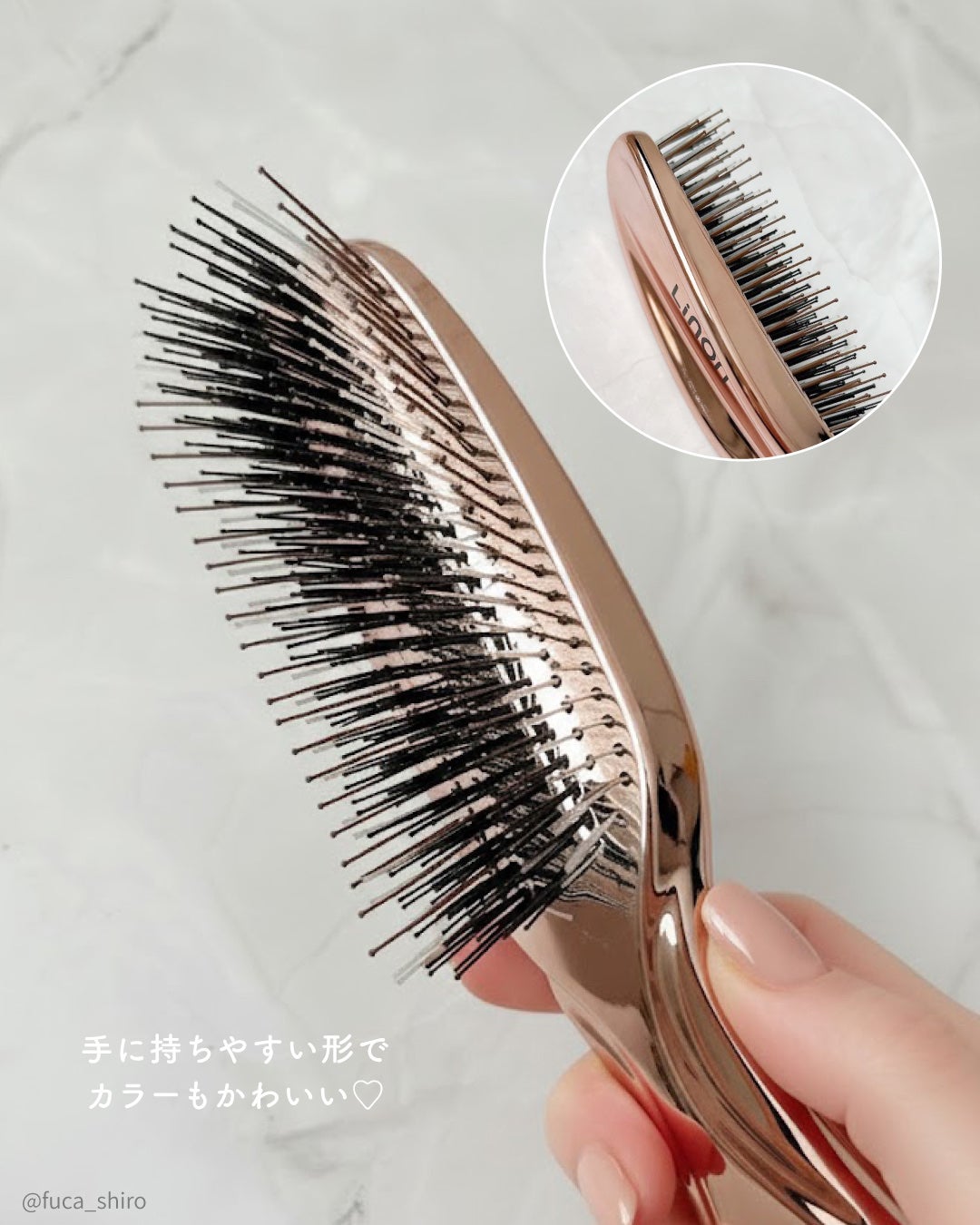 リノン スカルプケアブラシ/Linon/スカルプブラシを使ったクチコミ(5枚目)