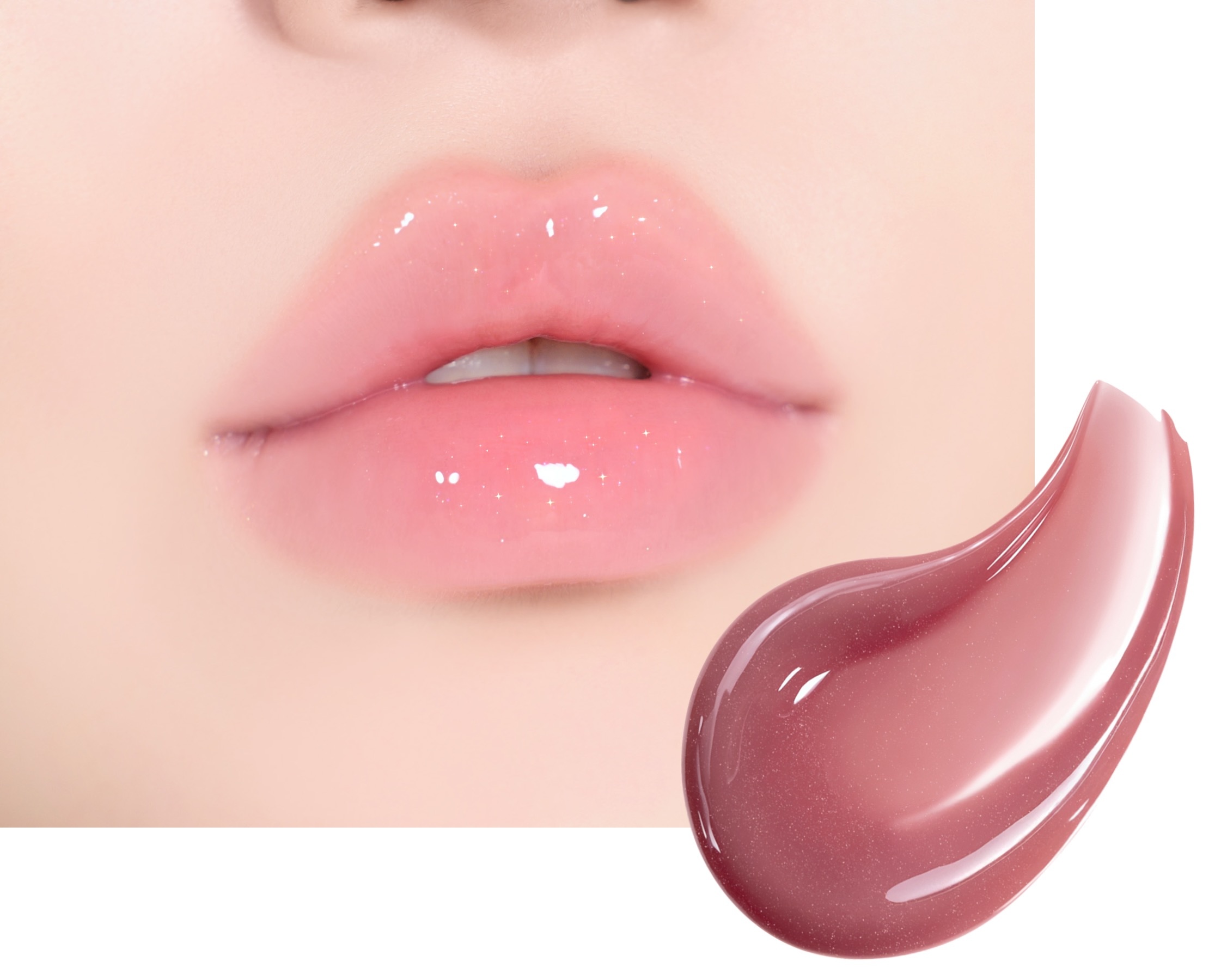 ネーミング デューアップ ハートリップグロス 00