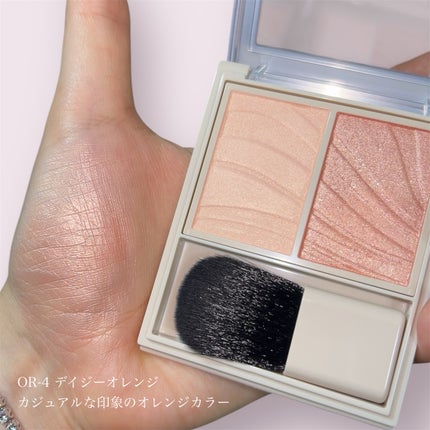 レイヤード フルリ チーク/Visée/パウダーチークを使ったクチコミ(6枚目)