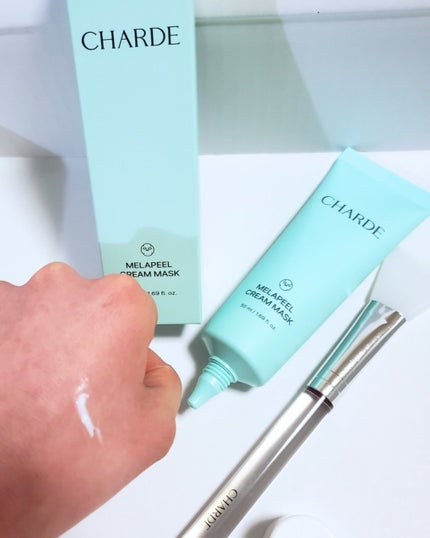 メラピールクリームマスク/CHARDE/ピーリングを使ったクチコミ(2枚目)