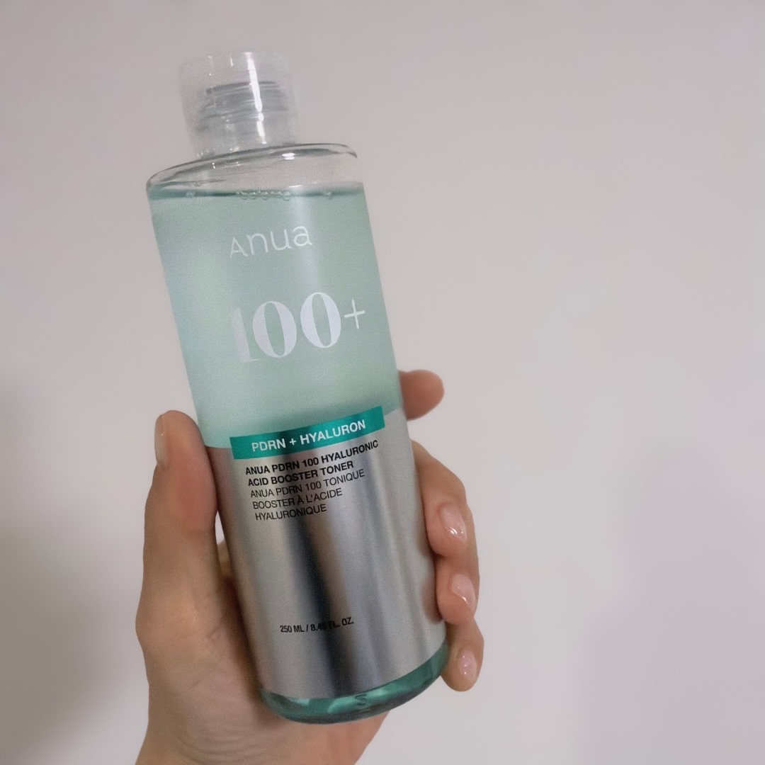 Anua PDRN 100 ヒアルロン酸ブースタートナーのクチコミ「当たり障りないシャバトナー欲しくて買ってみたアヌアのPDRNトナー。
シャバシャバ感はめちゃく.....」（1枚目）
