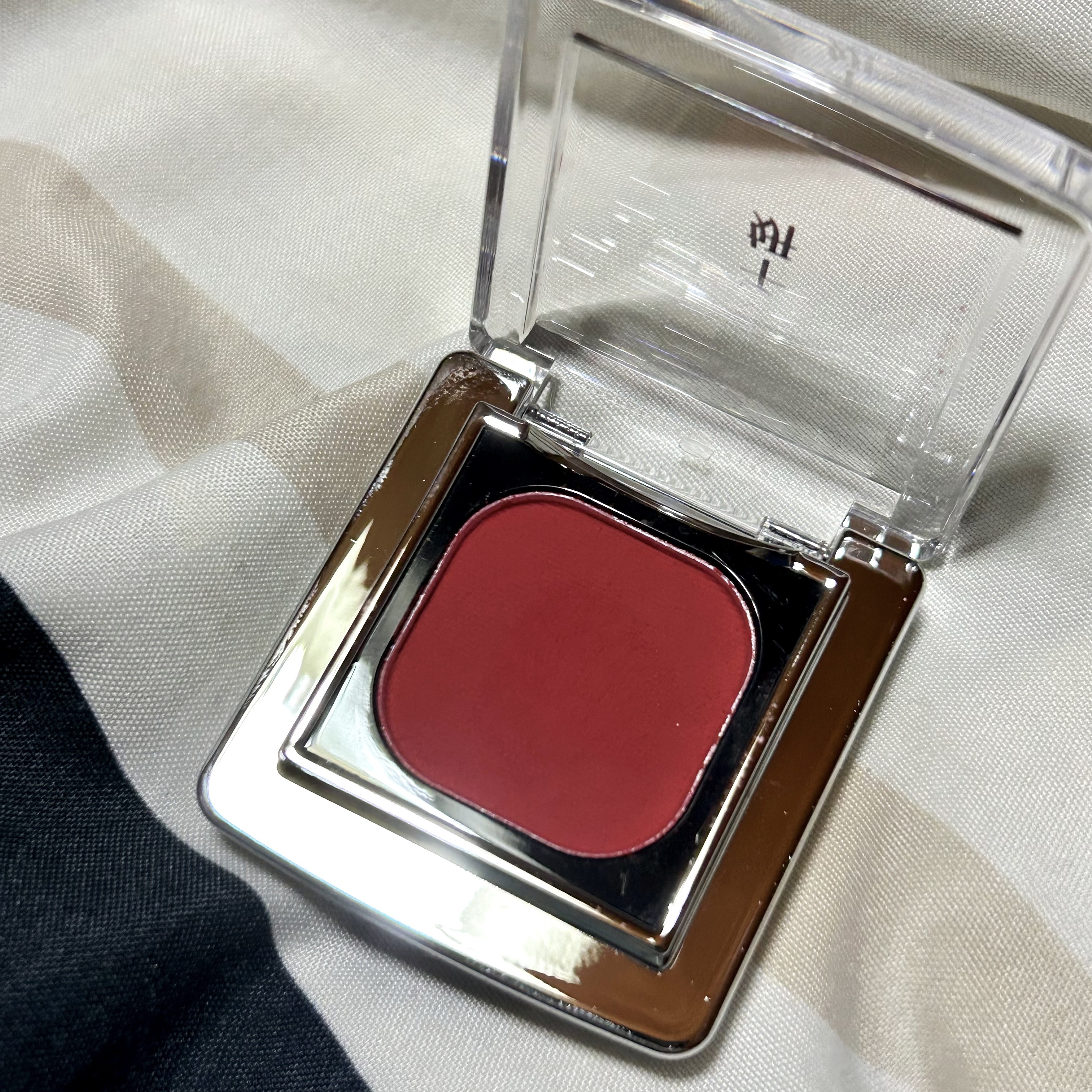 Sサイズアイシャドウブロック マグネット式カスタムパレット/CHEERYEP/単色アイシャドウを使ったクチコミ（2枚目）