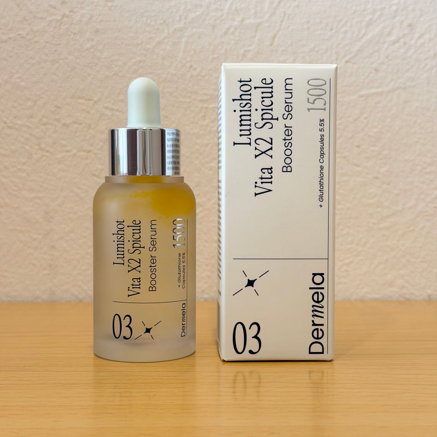 ダーメラ ルミショット・Wビタセラム/Dermela/美容液を使ったクチコミ(1枚目)