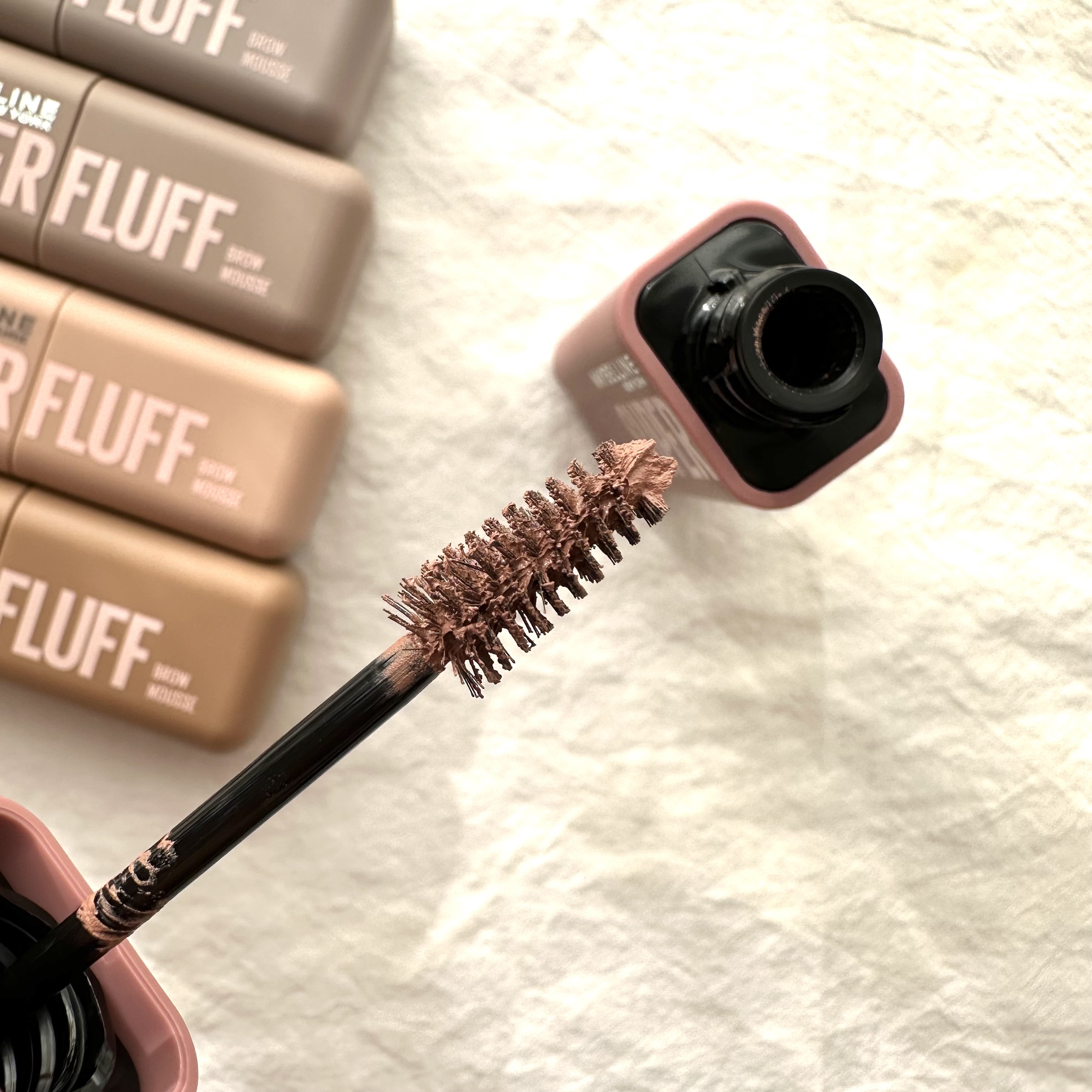 ＳＰ フラッフ ブロウ ムース/MAYBELLINE NEW YORK/眉マスカラを使ったクチコミ（3枚目）