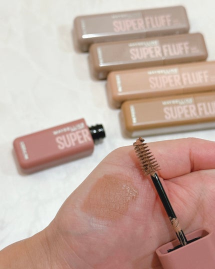 SP フラッフ ブロウ ムース/MAYBELLINE NEW YORK/眉マスカラを使ったクチコミ(3枚目)