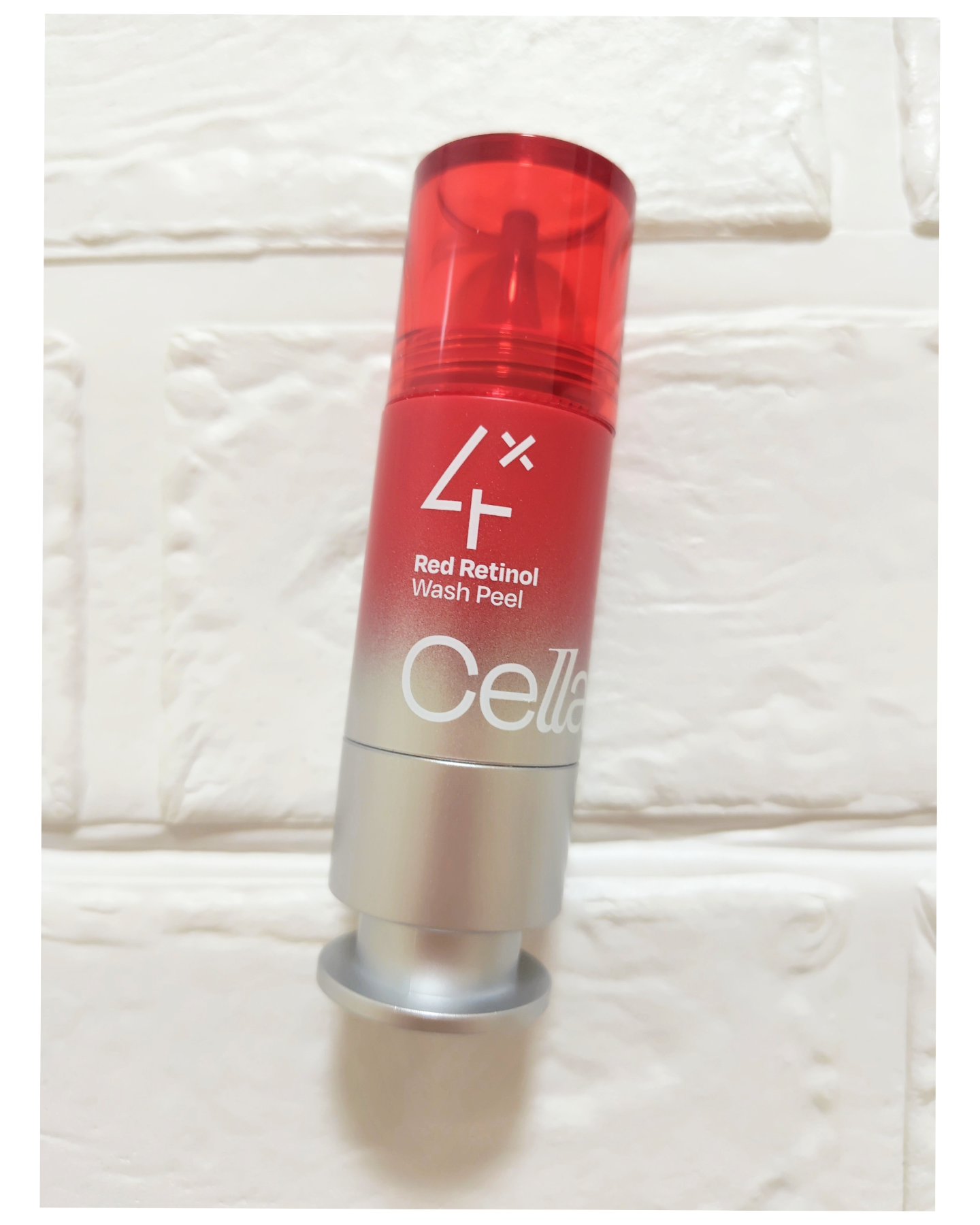 レッドレチノールウォッシュピール/Celladix/ピーリングを使ったクチコミ（2枚目）