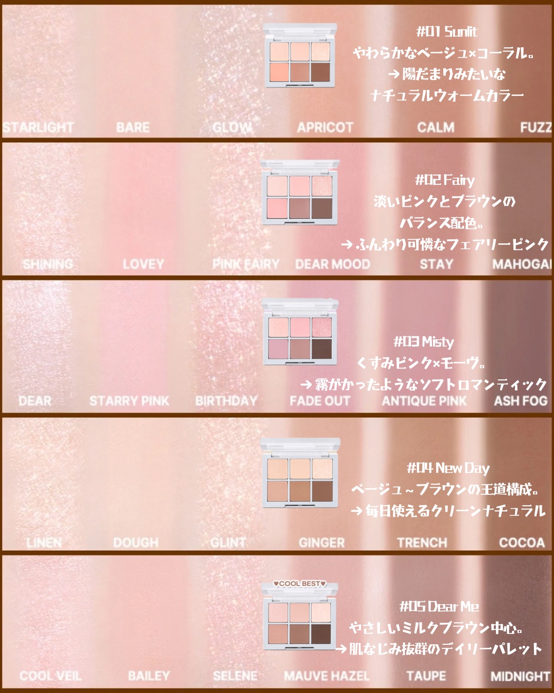 ベターミーアイパレット/2aN/マルチパレットを使ったクチコミ（2枚目）