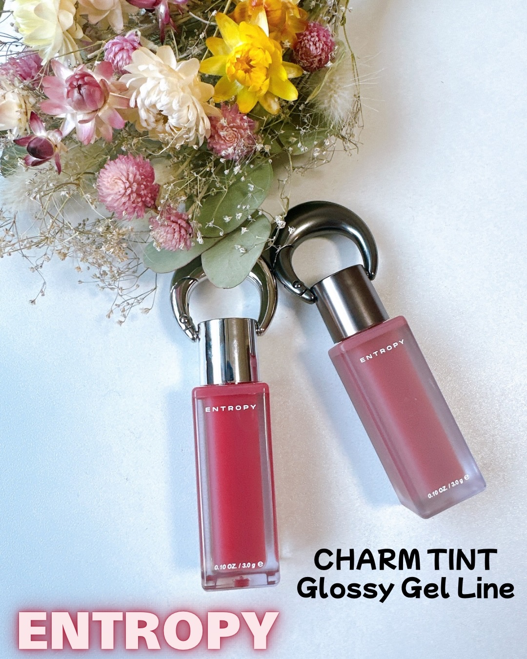 エントロピー チャームティント グロッシージェル ルビーチャーム/ENTROPY/リップティントを使ったクチコミ（1枚目）