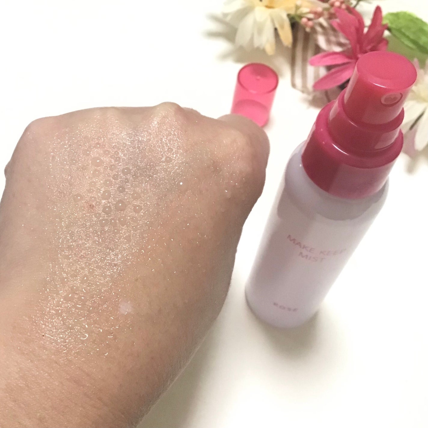 メイク キープ ミスト EX + 無香料/コーセーコスメニエンス/ミスト状化粧水を使ったクチコミ(5枚目)