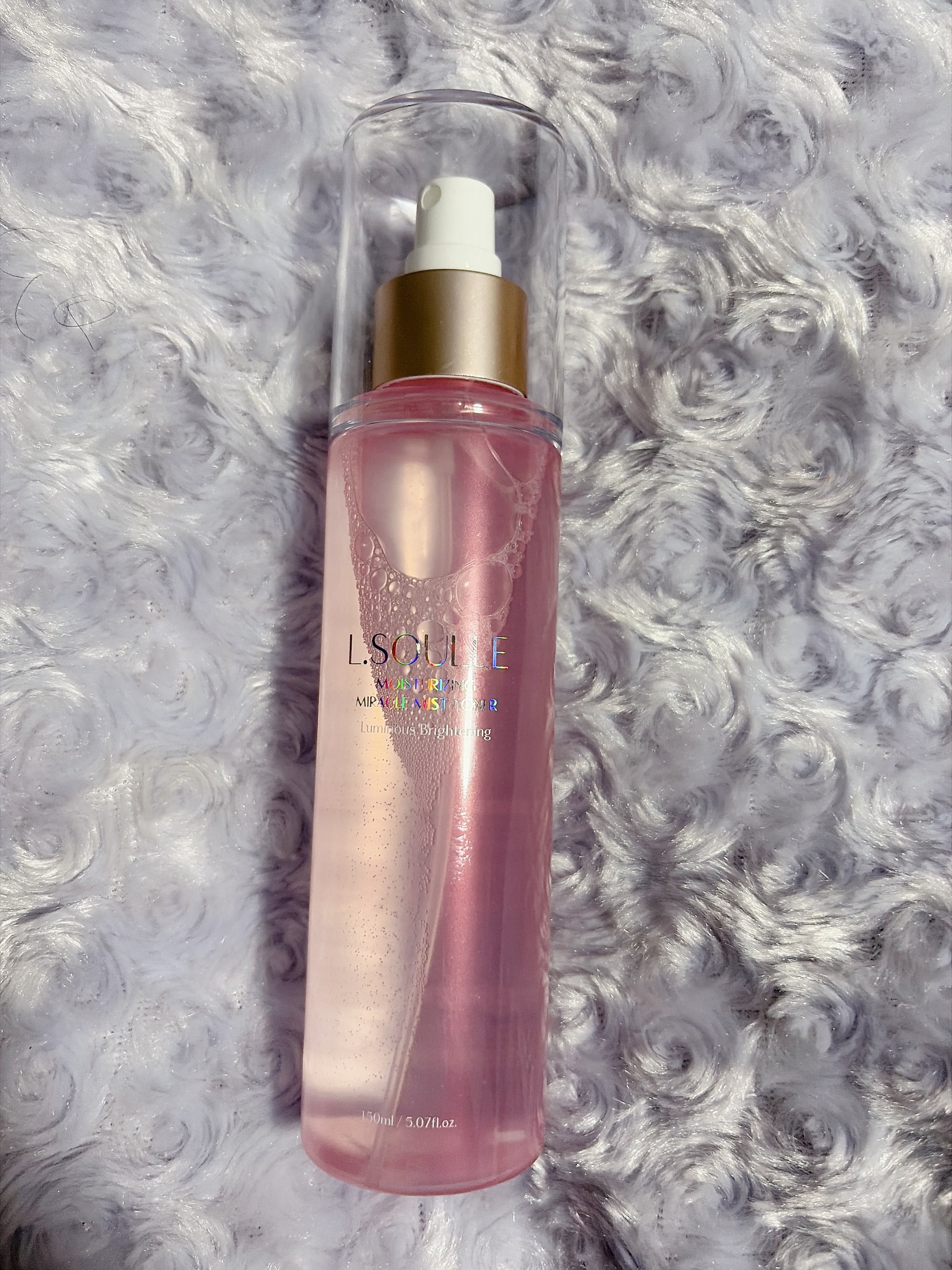 モイスチャライジング ミラクル ミストトナー/L.SOULLE/ミスト状化粧水を使ったクチコミ（1枚目）