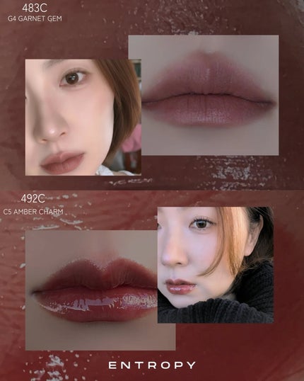 みくりちゃ👾 on LIPS 「リップヲタはみんな持ってる?!おしゃティント❣️🤎ENTROP..」(5枚目)