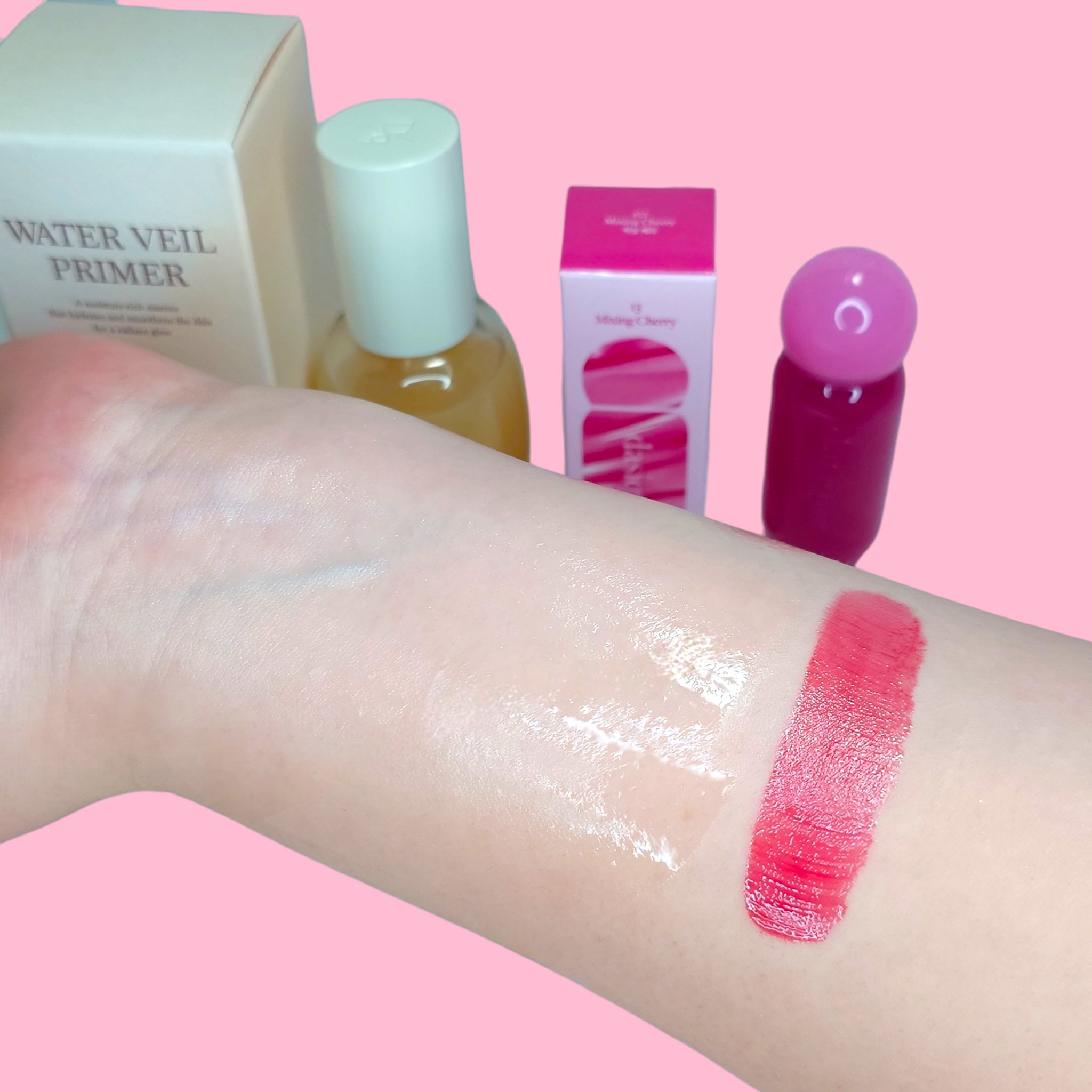 ウォーターベールプライマー/dasique/化粧下地を使ったクチコミ（3枚目）