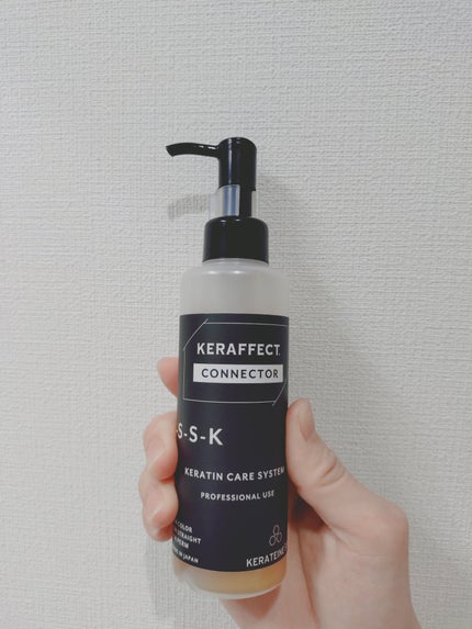 KERAFFECT ケラフェクトコネクターのクチコミ「ケラフェクトコネクターを買いました。髪の毛が年齢のせいか、ボロボロで悲しいまま生活していました.....」(1枚目)