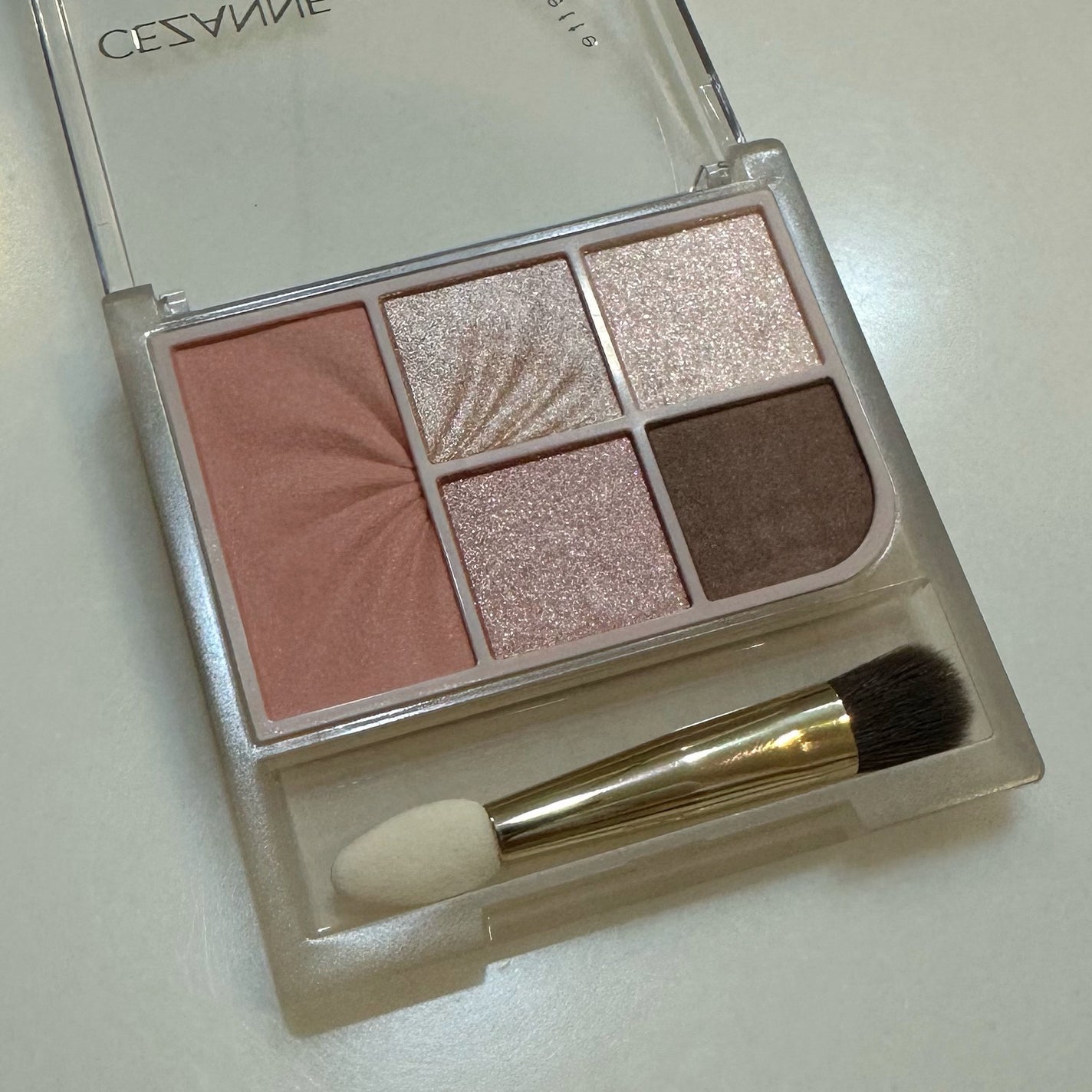 フェイスアイパレット/CEZANNE/アイシャドウを使ったクチコミ(2枚目)