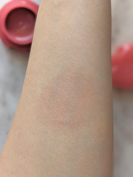 バーミーパフポットリップアンドチーク/%Recipe/ジェル・クリームチークを使ったクチコミ(6枚目)